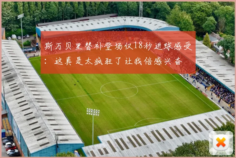 斯万贝里替补登场仅18秒进球感受：这真是太疯狂了让我倍感兴奋